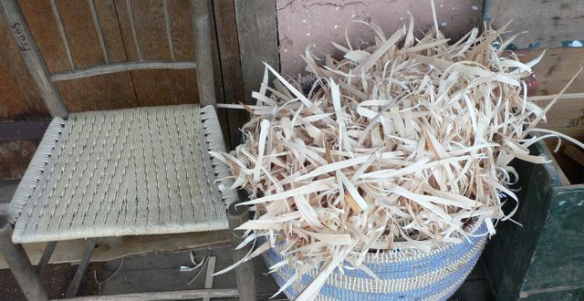 Kindling wood produced on Friday