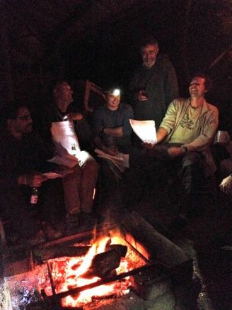 A September evening sing-song at Brookhouse Wood