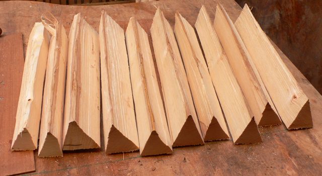 Inner sections cut to 45cm