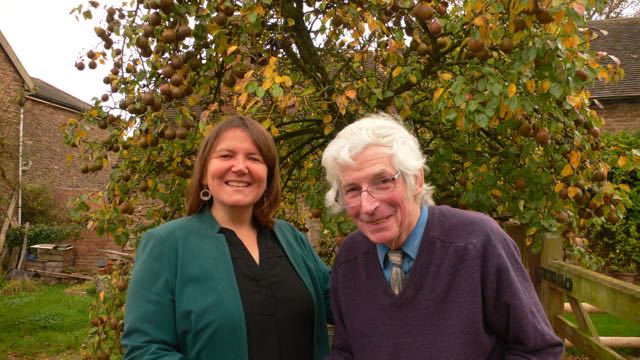 Beneath the pear tree